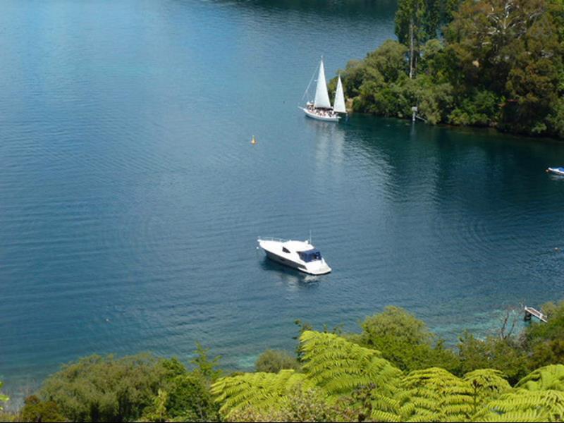 Serenity On Wakeman Lago Lago Taupo Esterno foto